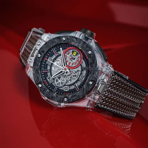 Hublot Big Bang Scuderia Ferrari 90th Anniversary Sapphire